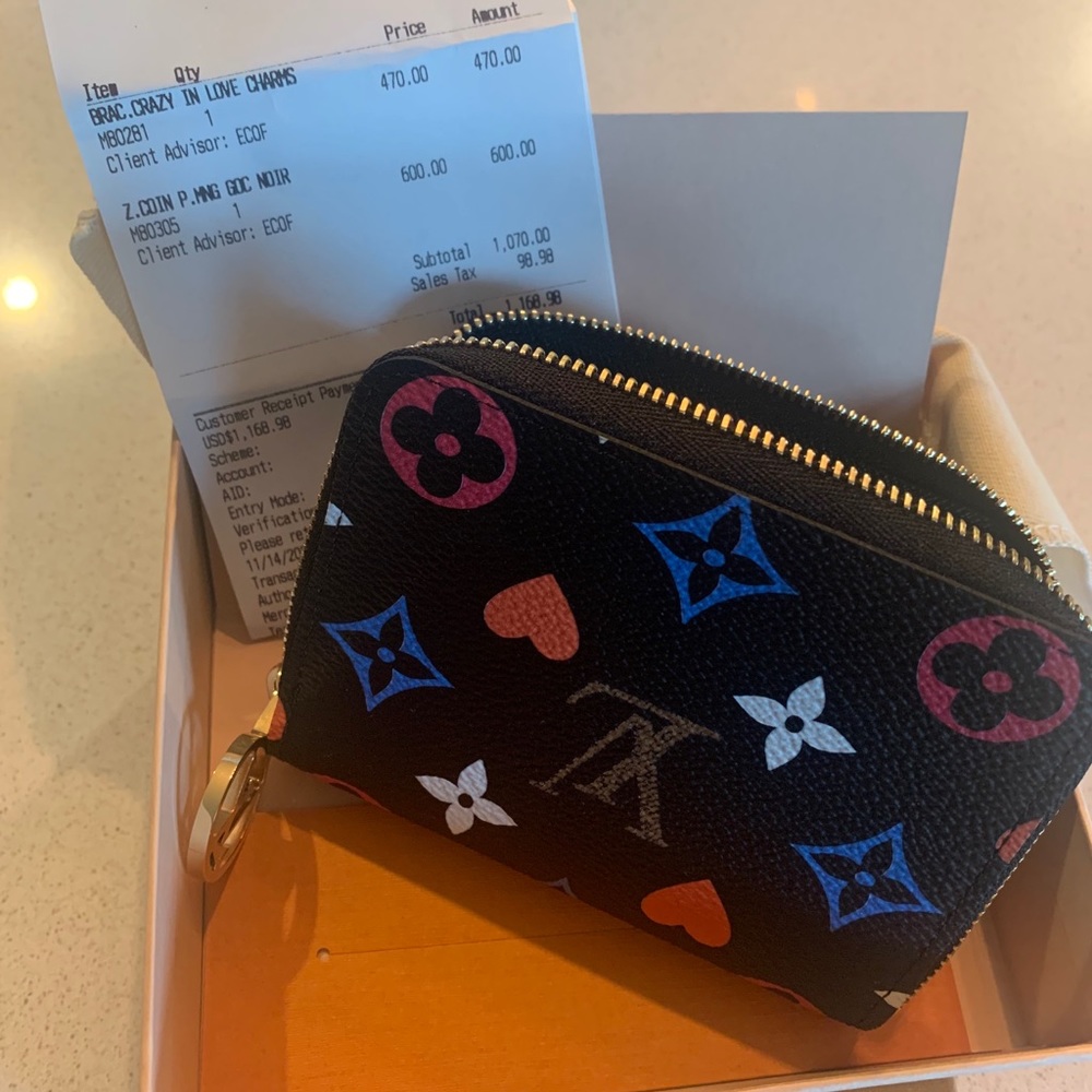 Louis Vuitton Game On Collection Zippy Coin